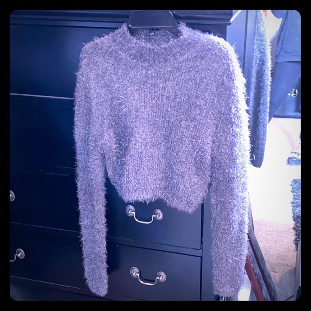 Very cute turtle neck, crop sweater